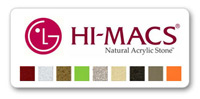 цветовая палитра камня  hi-macs ig